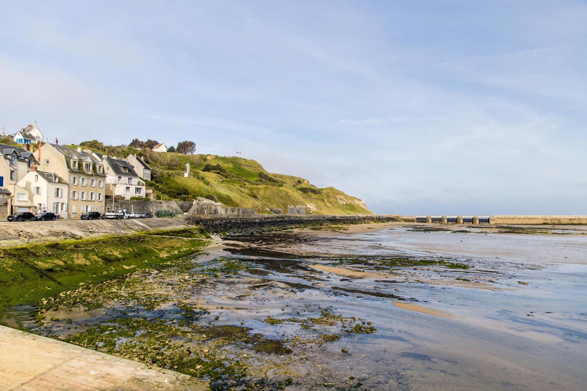 Mer Nature, Appartement Spacieux By Les Filles Du Bord De Mer, Petite Terrasse Vue Mer Port-en-Bessin-Huppain Zewnętrze zdjęcie
